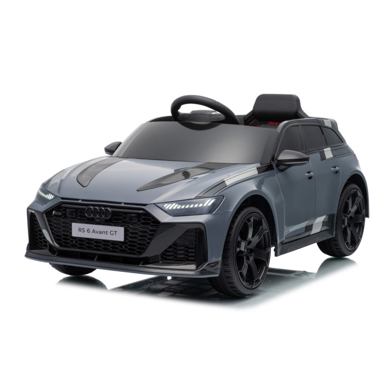 Elektrické autíčko - Audi RS6 Avant GT - sivé